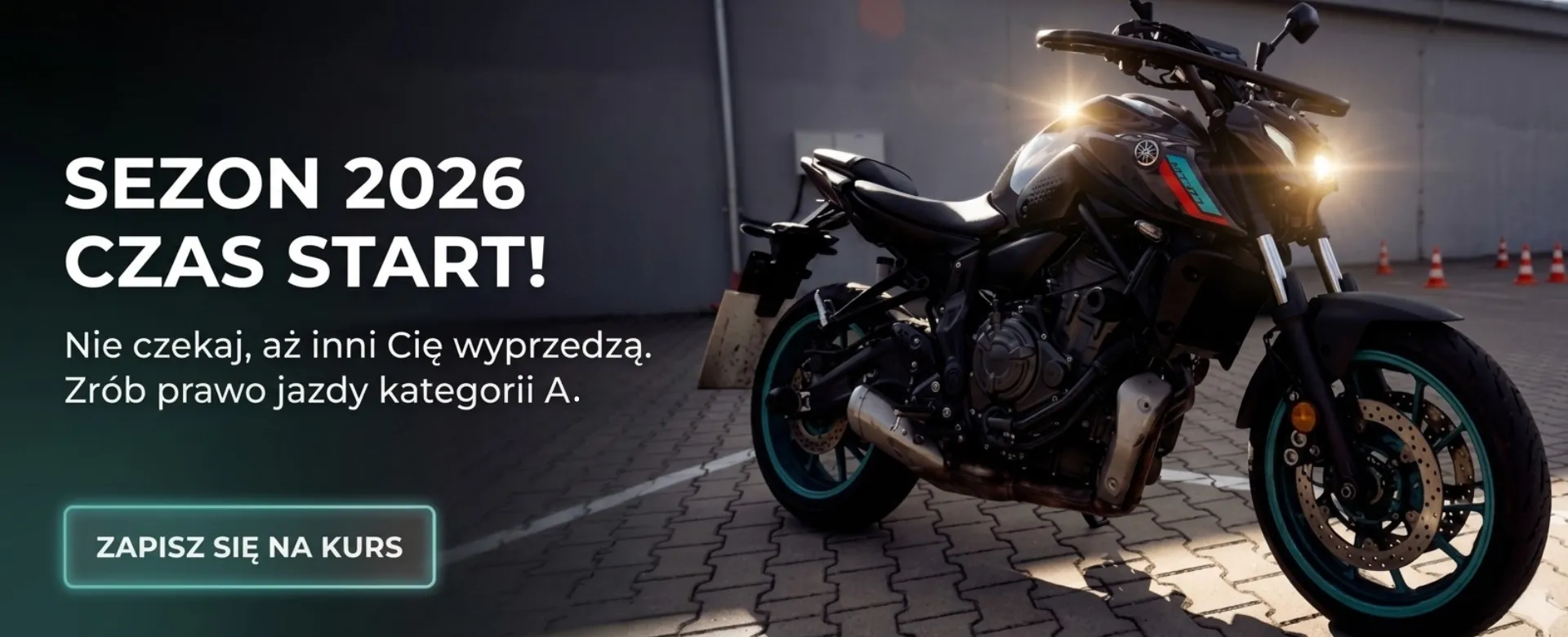 baner szał motocykl